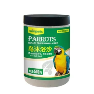Parrot bathing sand dry bathing, insect repellent and lice, black phoenix tiger skin to eliminate odor, bird feather cleaning
