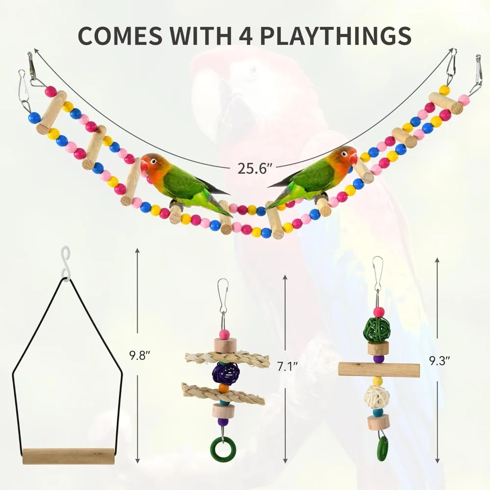 YITAHOME 62 inch Metal Bird Cage, Large Parakeet Cages for Parrot, Cockatiel, Lovebird, Pigeon with Roof Top, Rolling Stand and - Image 4