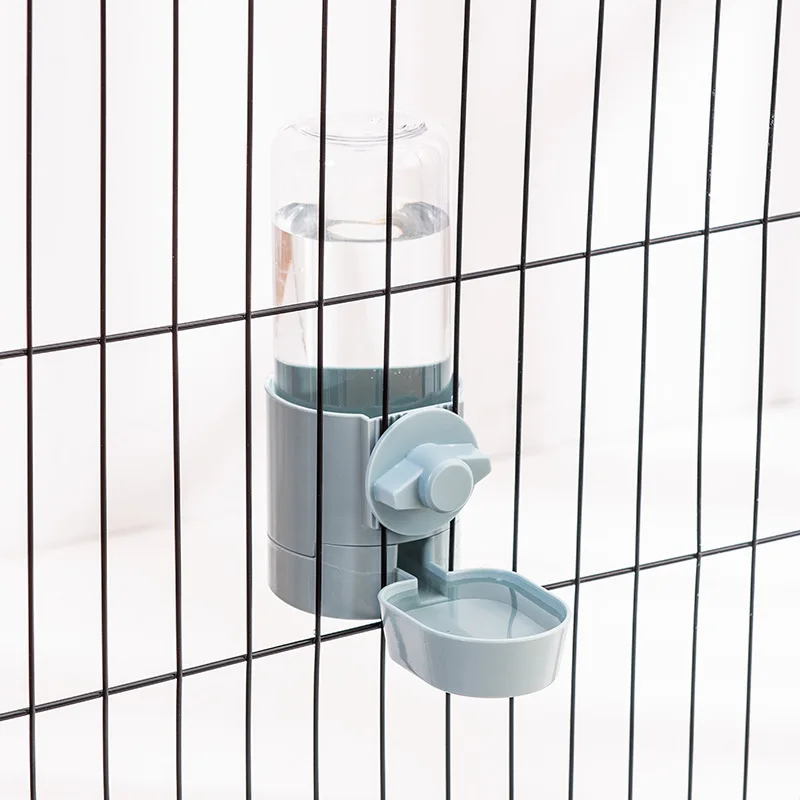 Automatic Pet Feeder Cage Hanging Bowl Water Bottle Food Container Dispenser For Puppy Cats Rabbit Birds Pet Feeding Product - Image 9