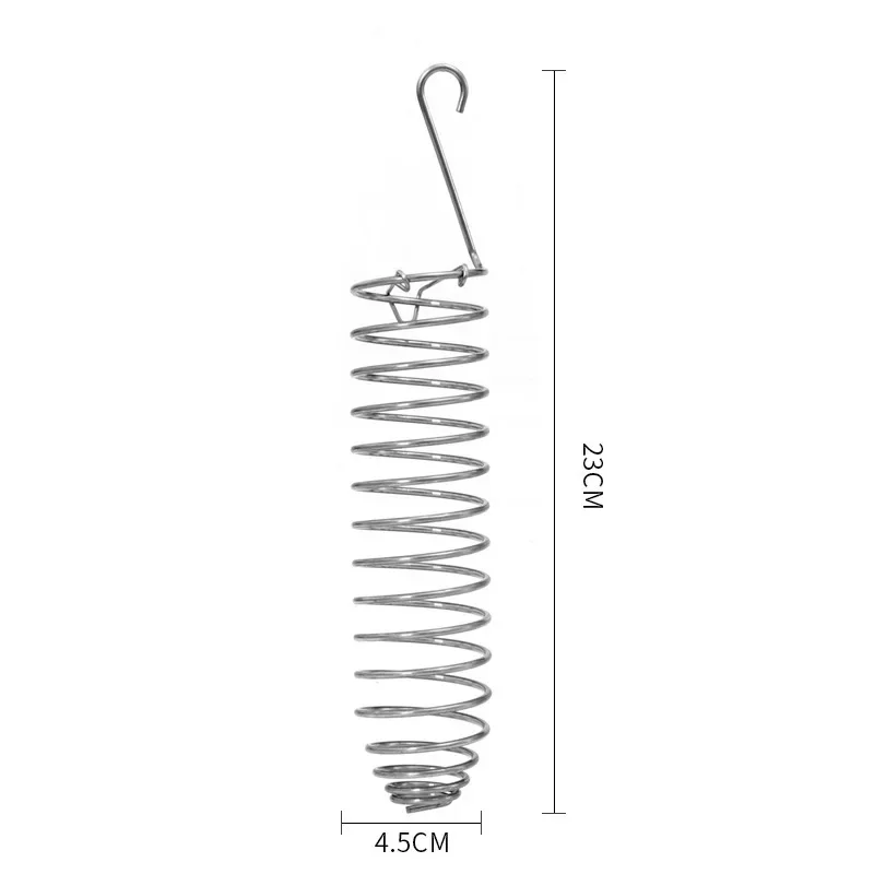 1/2Pcs Multi-Purpose Bird Feeder Stainless Steel Cage Hanging Basket Parrot Feeder Pet Feeding Rack Supplies for Bird Parrots - Image 6
