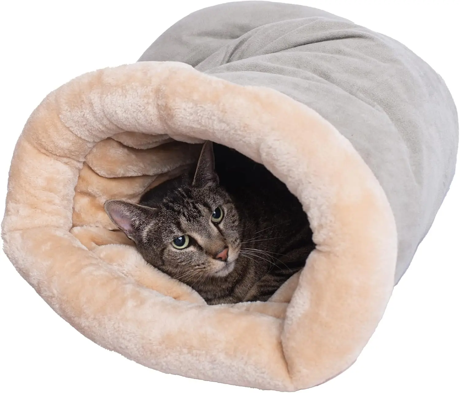 Autumn and Winter Cat Sleeping Bag Semi-enclosed Cat Nest Warm Small and Medium-sized Pet Nest Can Be Disassembled and Washed - Image 8