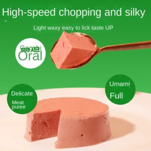 Cat Food Canned Pet Cat Snacks Fresh Meat Wet Food for Adult Cats and Kittens Nutritional Supplement Weight Gain Meat Puree