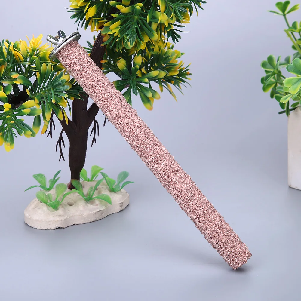 Colorful Grinding Stick Non-toxic Parrot Standing Stick Eco-friendly Creative Reusable Funny Portable Pet Bird Supplies - Image 5