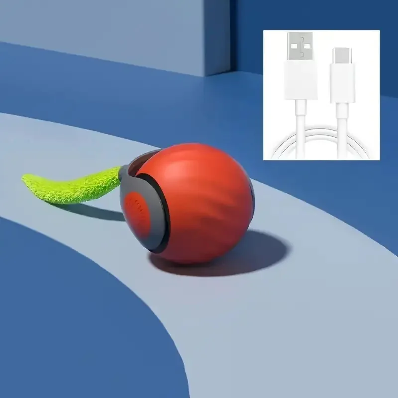 Smart Cat Toys Balls Automatic Interactive Pet Electric Rolling Teaser USB Rechargeable Kitty Moving Bouncing ball Mouse Car toy - Image 16