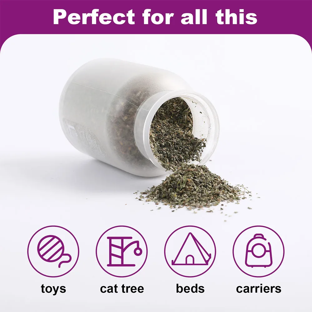 Organic Catnip Safe Premium Blend Perfect for Cats, Instilled with Maximized Potency your Kitty is Guaranteed to Go Crazy 100ML - Image 4