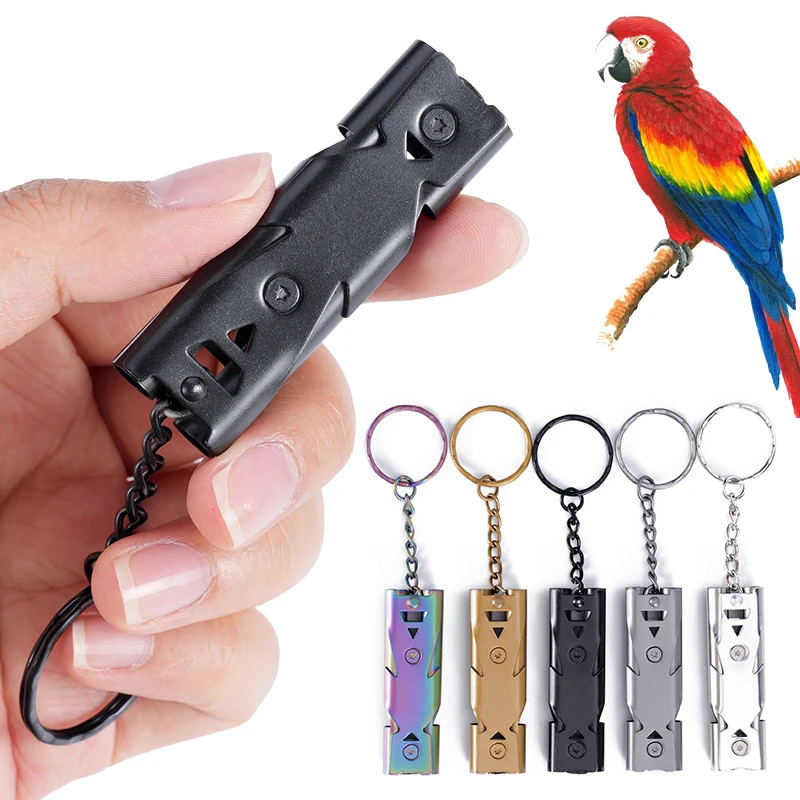 Birds Ultrasonic Training Whistle Stainless Steel Return To Nest Bird Training Tool For Parrot Pigeon Bird Training Supplies - Image 2