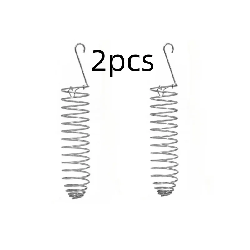 1/2Pcs Multi-Purpose Bird Feeder Stainless Steel Cage Hanging Basket Parrot Feeder Pet Feeding Rack Supplies for Bird Parrots - Image 7