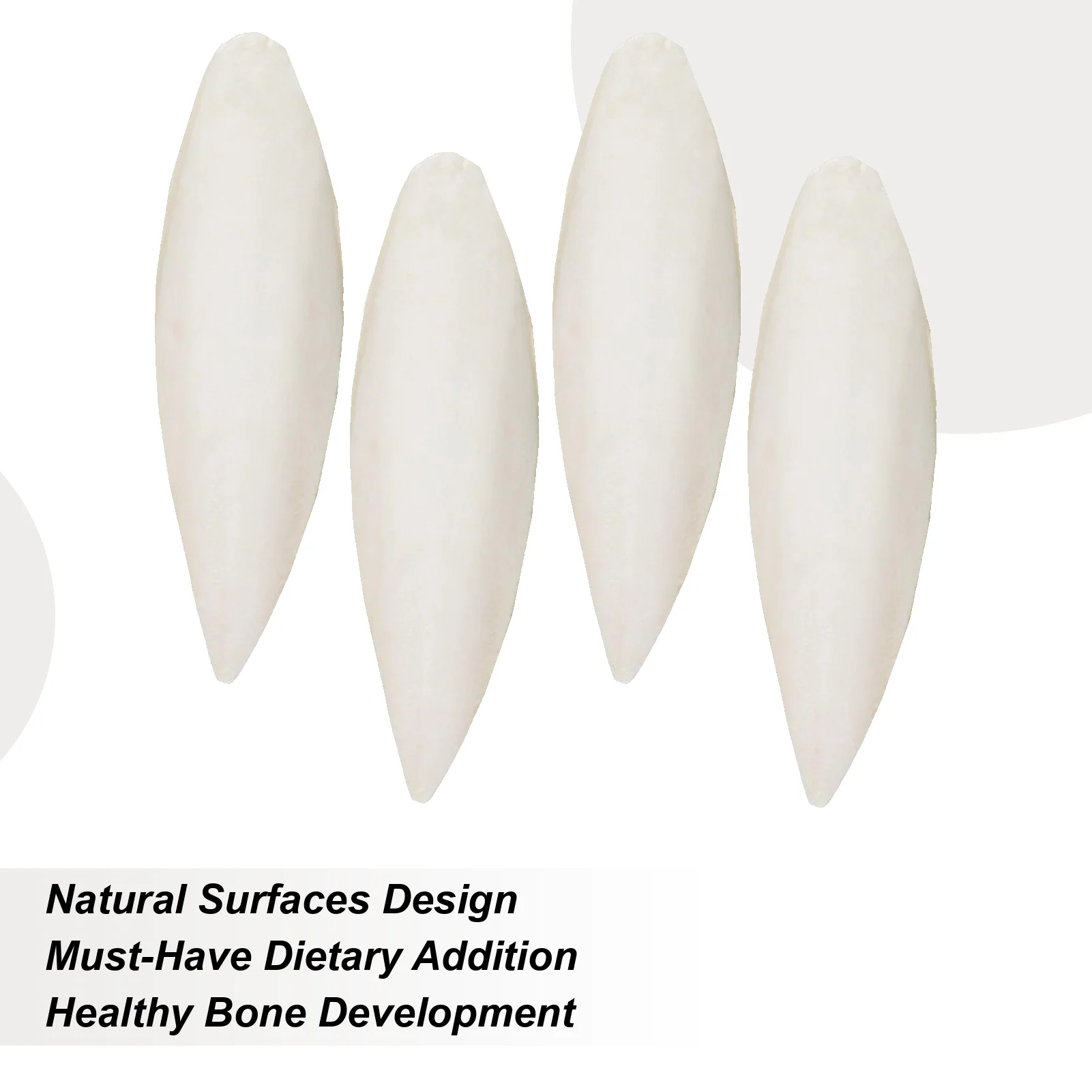 Bird Cuttle Bone Natural Calcium For Parrots 4 Pieces Pet Birds Nutritional Supplementation Calcium For Cockatiels Sparrow