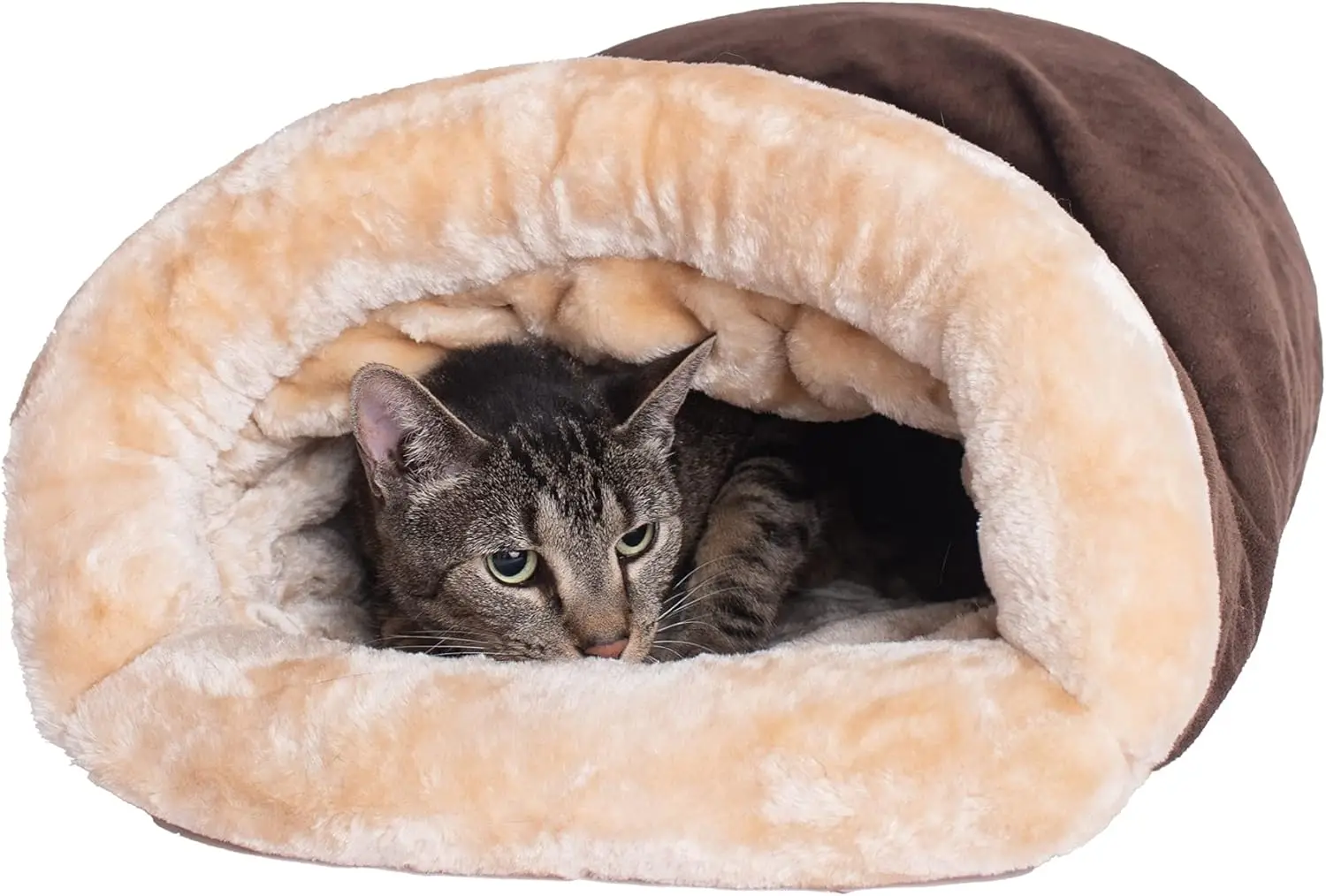 Autumn and Winter Cat Sleeping Bag Semi-enclosed Cat Nest Warm Small and Medium-sized Pet Nest Can Be Disassembled and Washed - Image 7