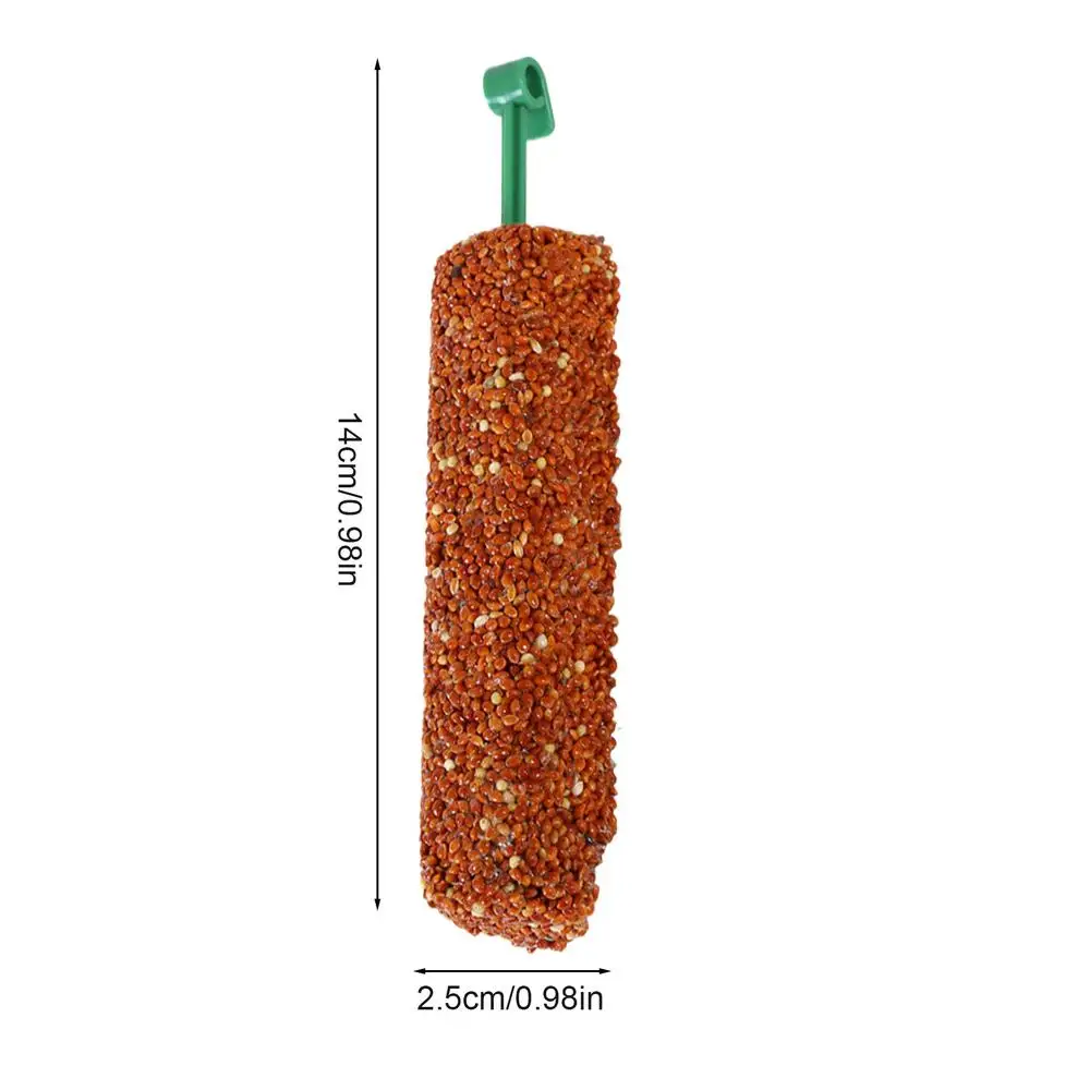 2 Pieces Bird Snacks Teething Sticks Training Food Rewards Chewing Foraging Snacks for Myna Parakeet Finch Conure Parrot - Image 8
